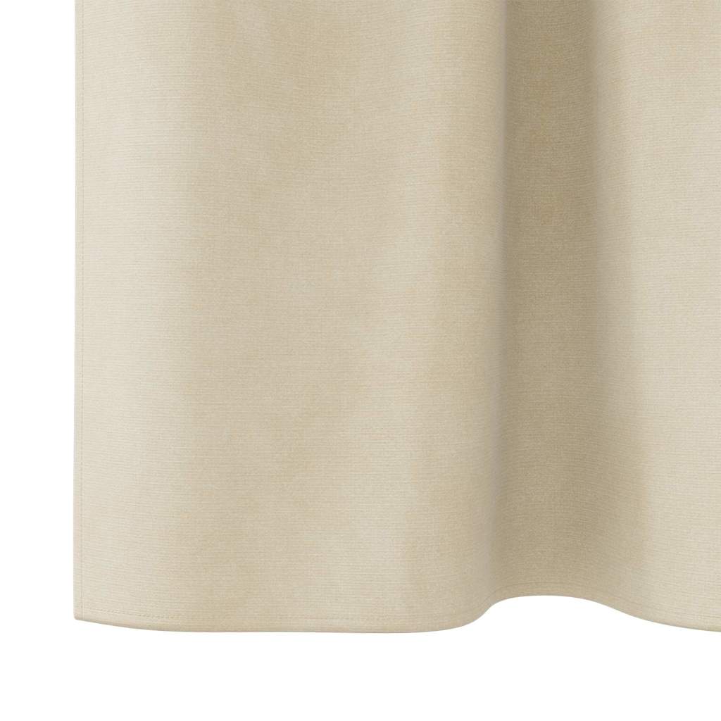 Blendingsgardiner 2 pcs Krem 140 x 140 cm Fløyel