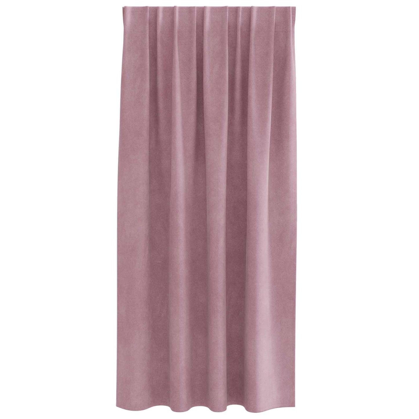Blendingsgardiner 2 pcs Mørk rosa 140 x 175 cm Fløyel