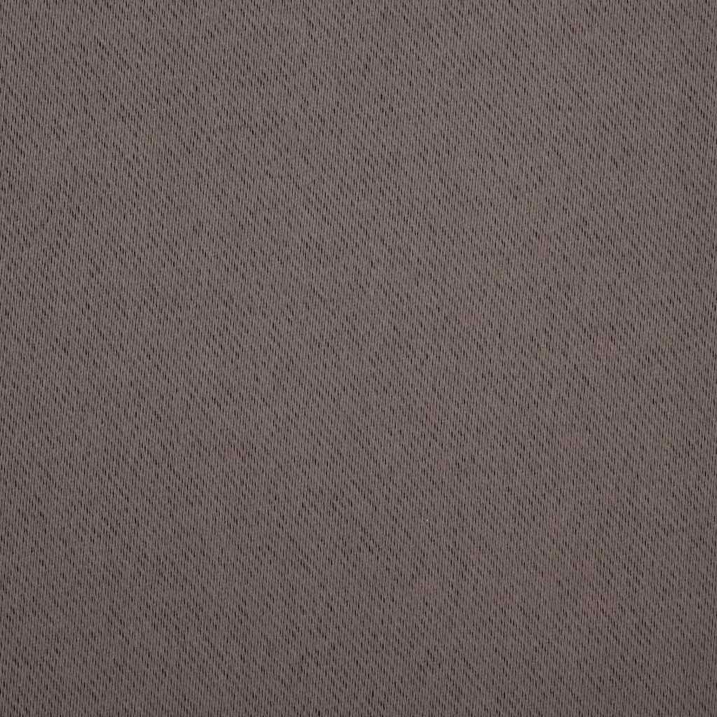 Mørkleggende Gardiner med Ringer 2 pcs Mørk brun 260 x 140 cm