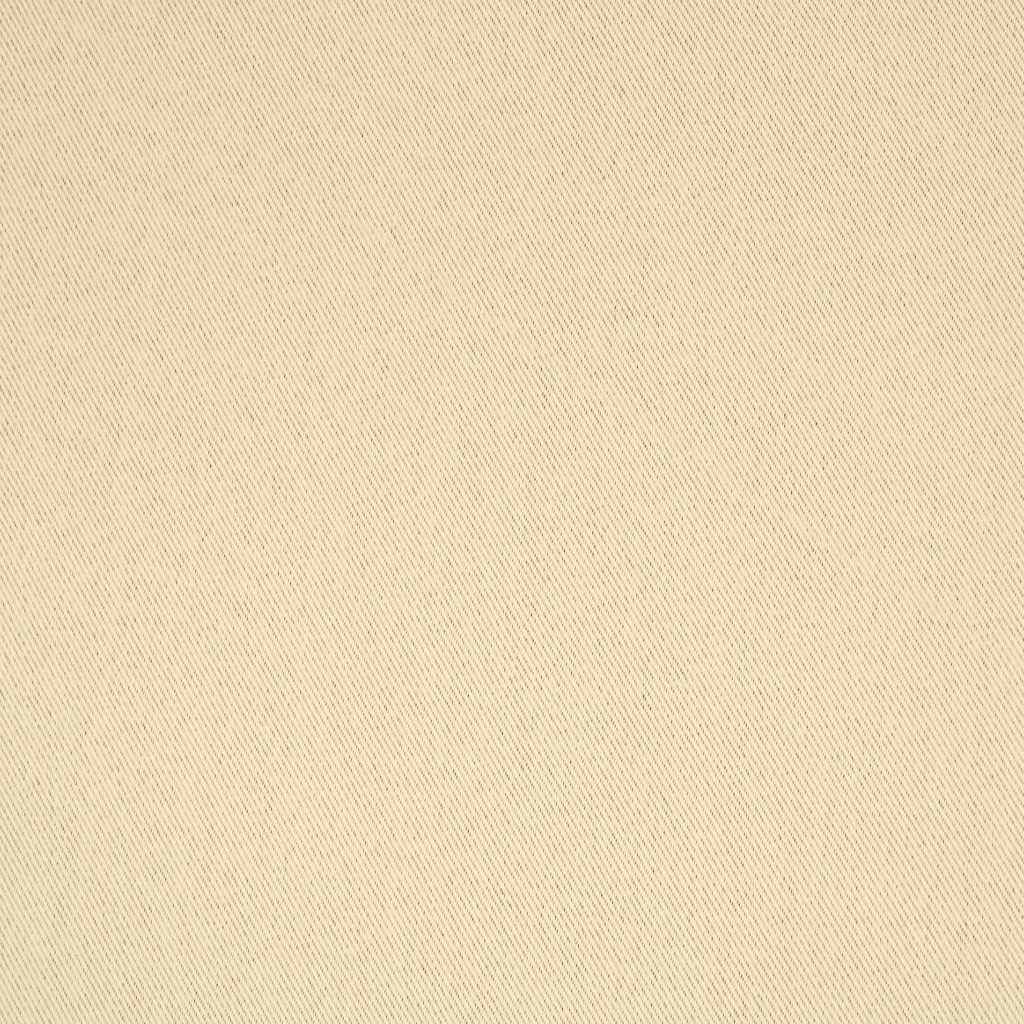Mørkleggende Gardiner med Ringer 2 pcs Krem 225 x 140 cm vidaXL