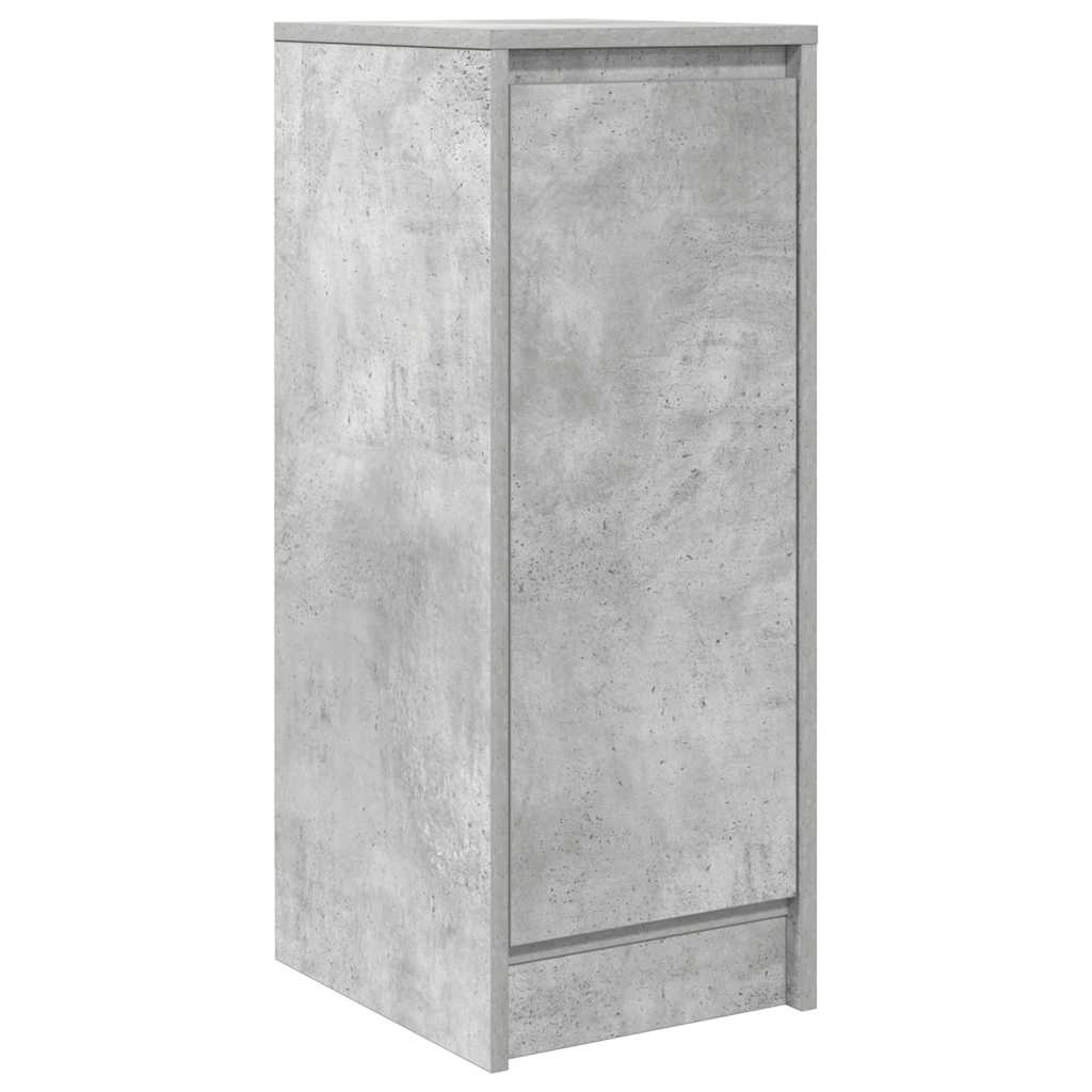 Skjenk betonggrå 29,5x34x76 cm konstruert tre
