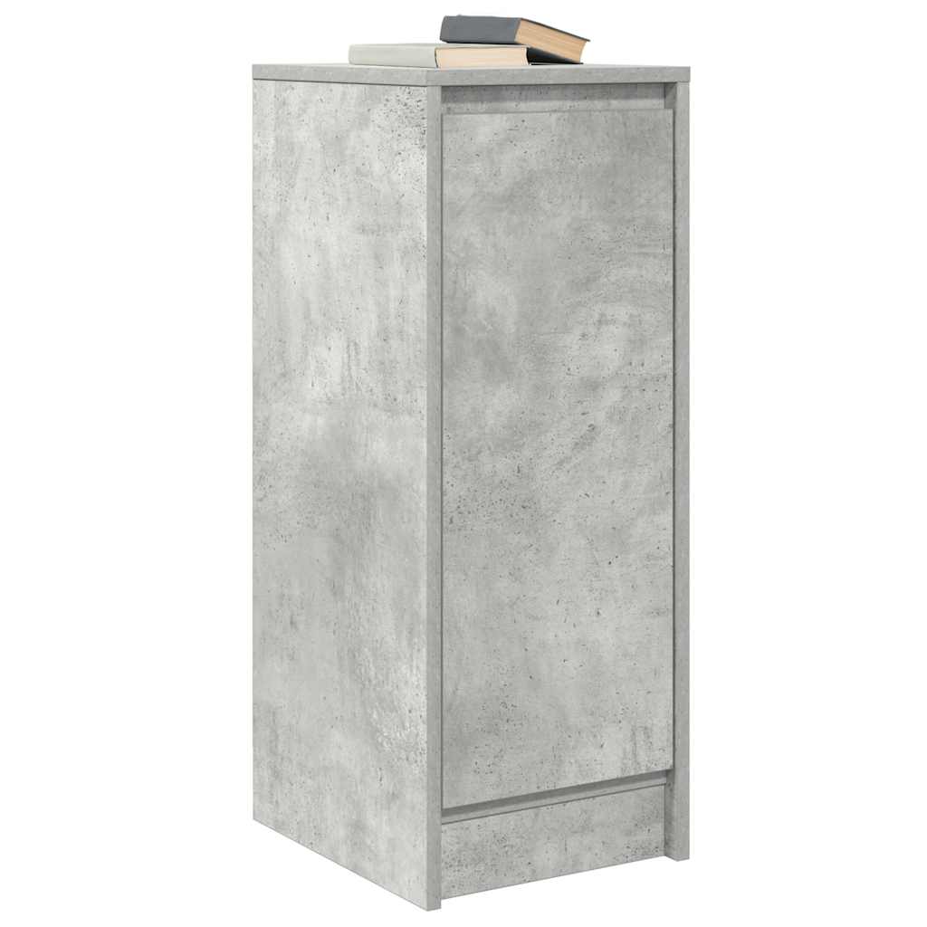 Skjenk betonggrå 29,5x34x76 cm konstruert tre