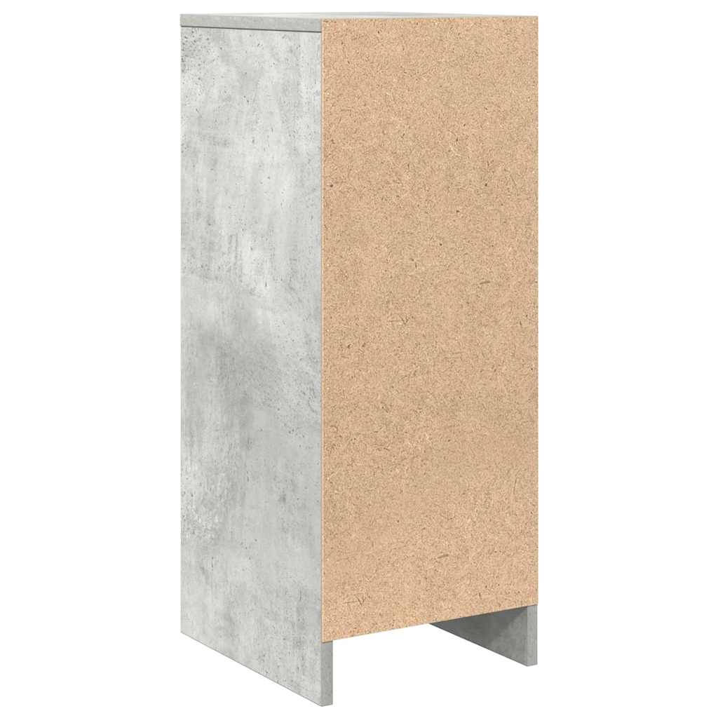 Skjenk betonggrå 29,5x34x76 cm konstruert tre