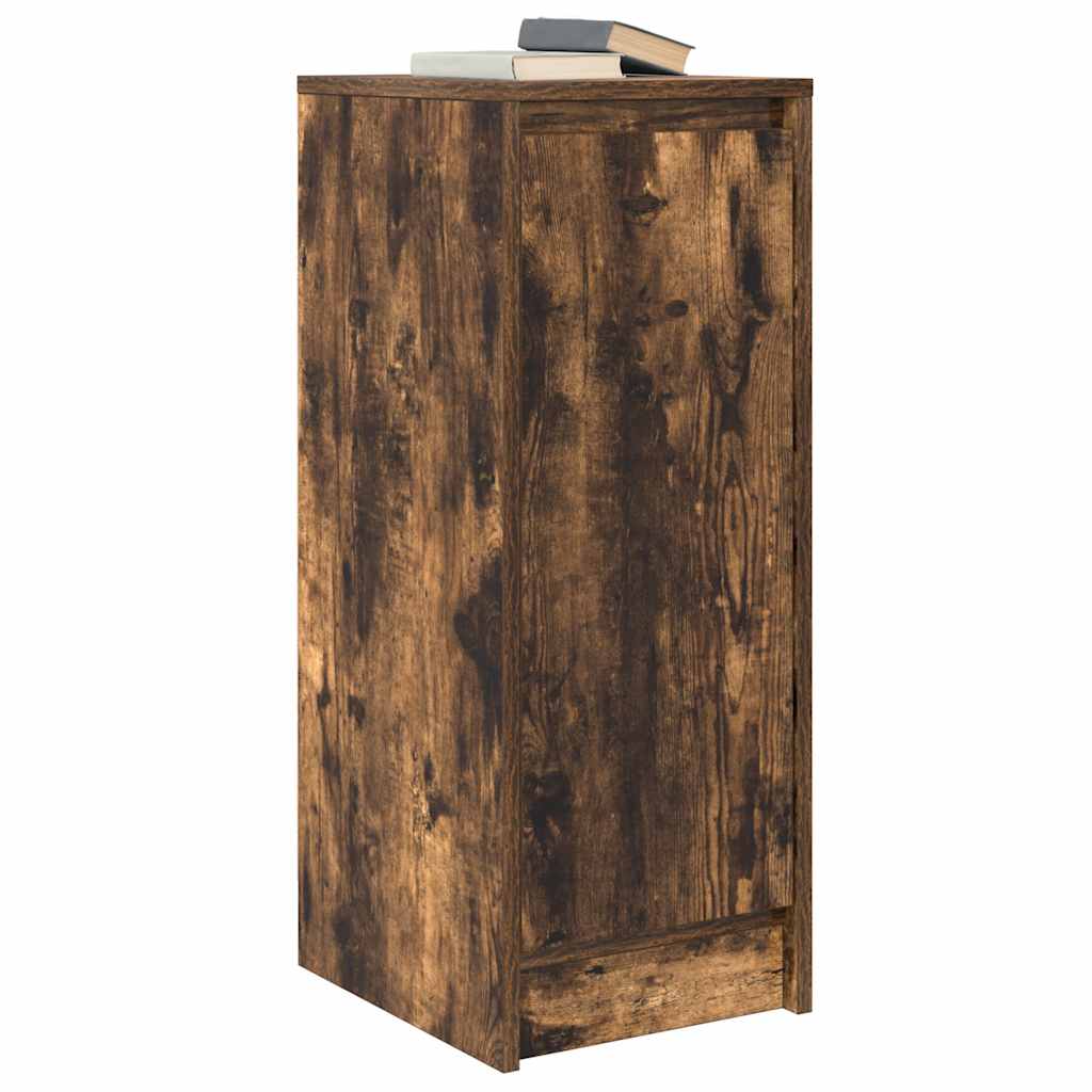 Skjenk røkt eik 29,5x34x76 cm konstruert tre