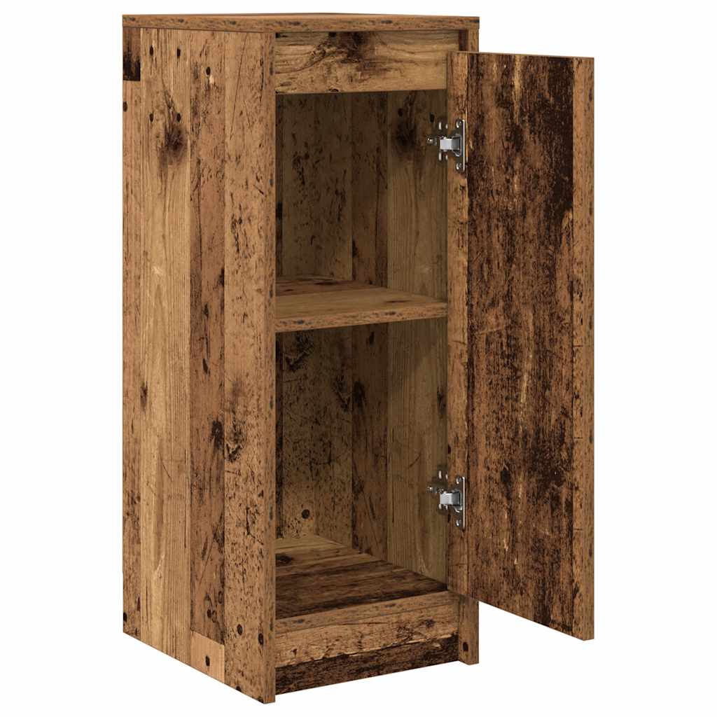 Skjenk gammelt tre 29,5x34x76 cm konstruert tre