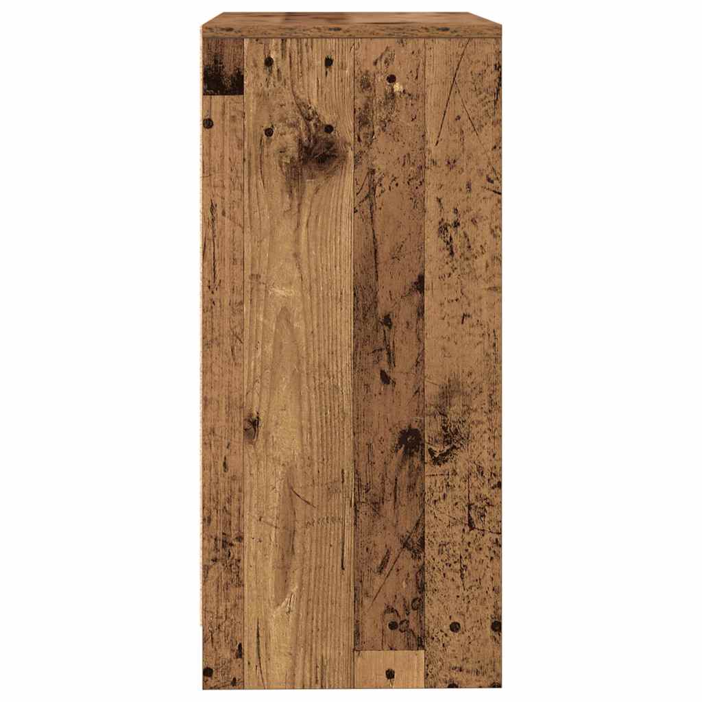 Skjenk gammelt tre 57x34x76 cm konstruert tre