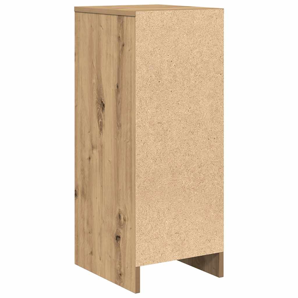 Skjenk artisan eik 29,5x34x76 cm konstruert tre