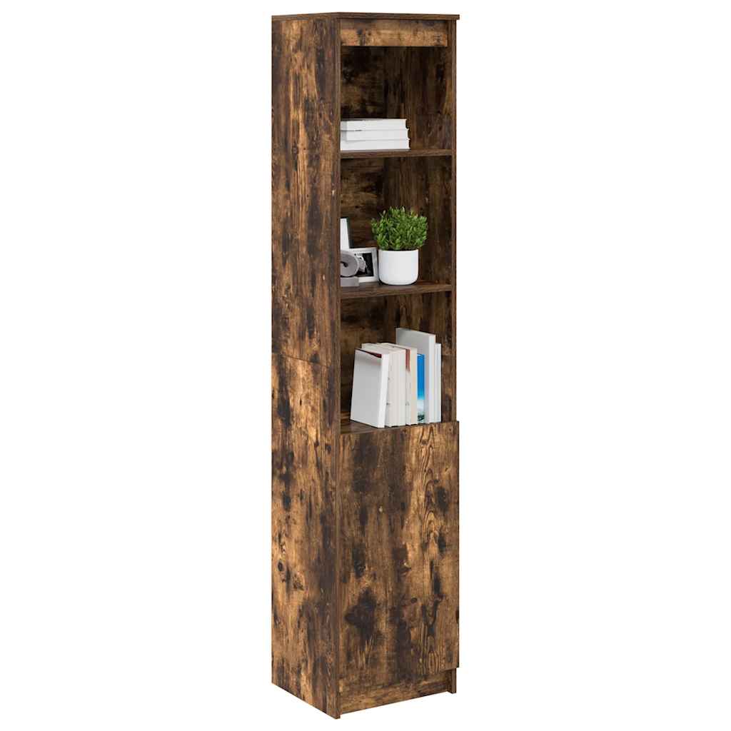 Høybord røkt eik 37,5x35x180 cm konstruert tre