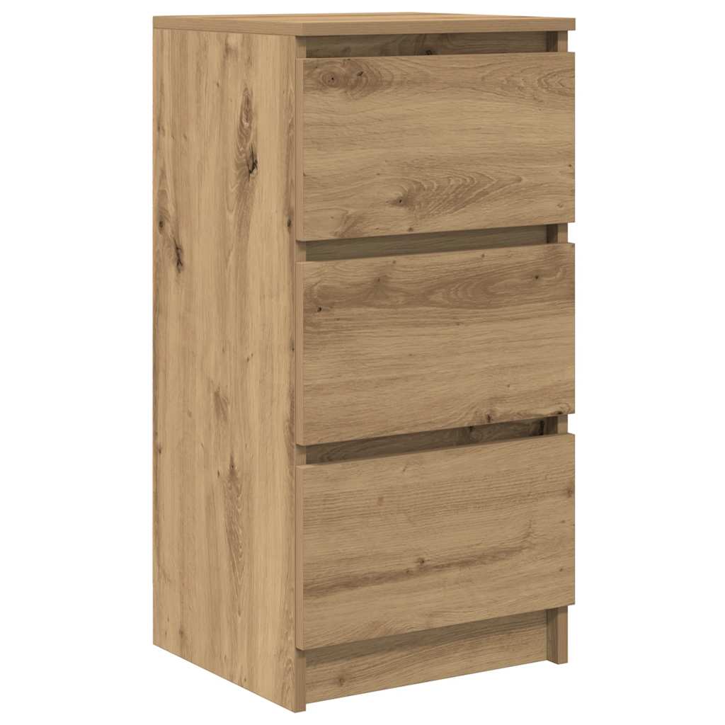 Skjenk artisan eik 37,5x35x76 cm konstruert tre