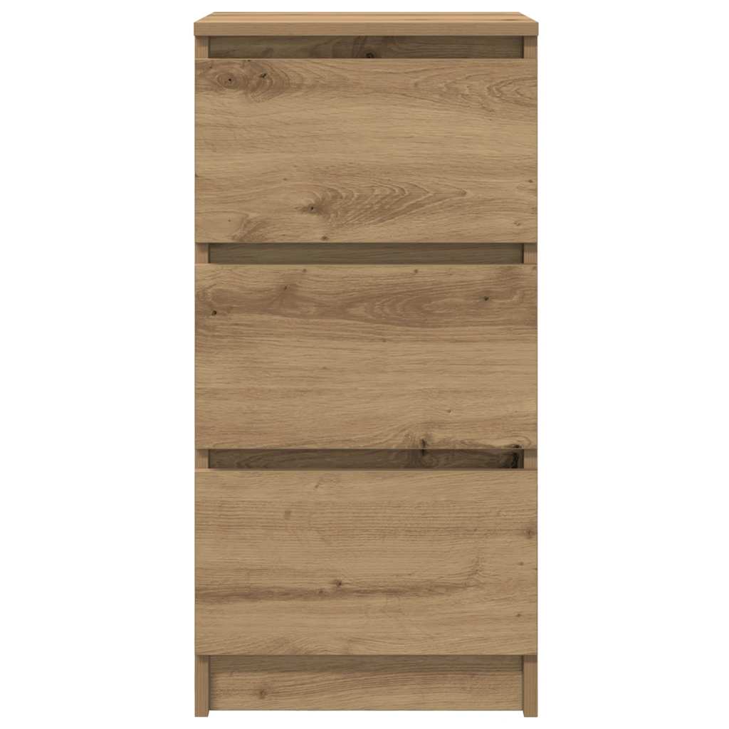 Skjenk artisan eik 37,5x35x76 cm konstruert tre