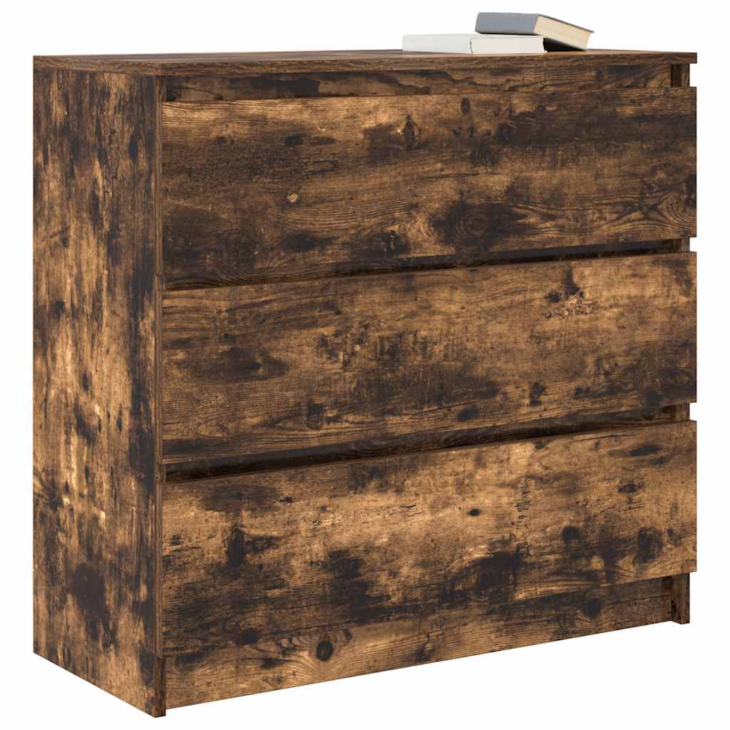 Skjenk røkt eik 80x35x76 cm konstruert tre