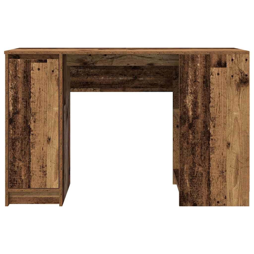 Skrivebord gammelt tre 120x42x76 cm konstruert tre