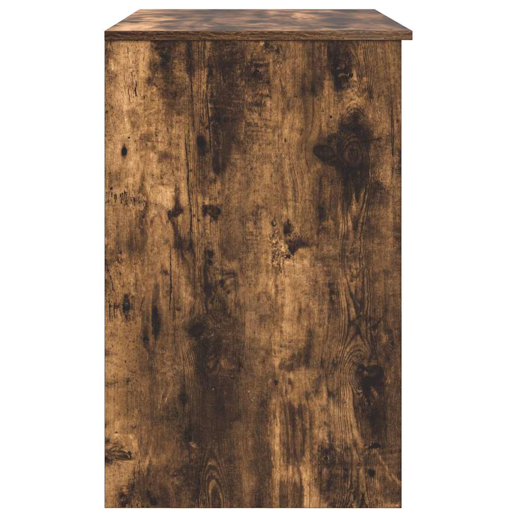 Skrivebord røkt eik 86x49x76 cm konstruert tre
