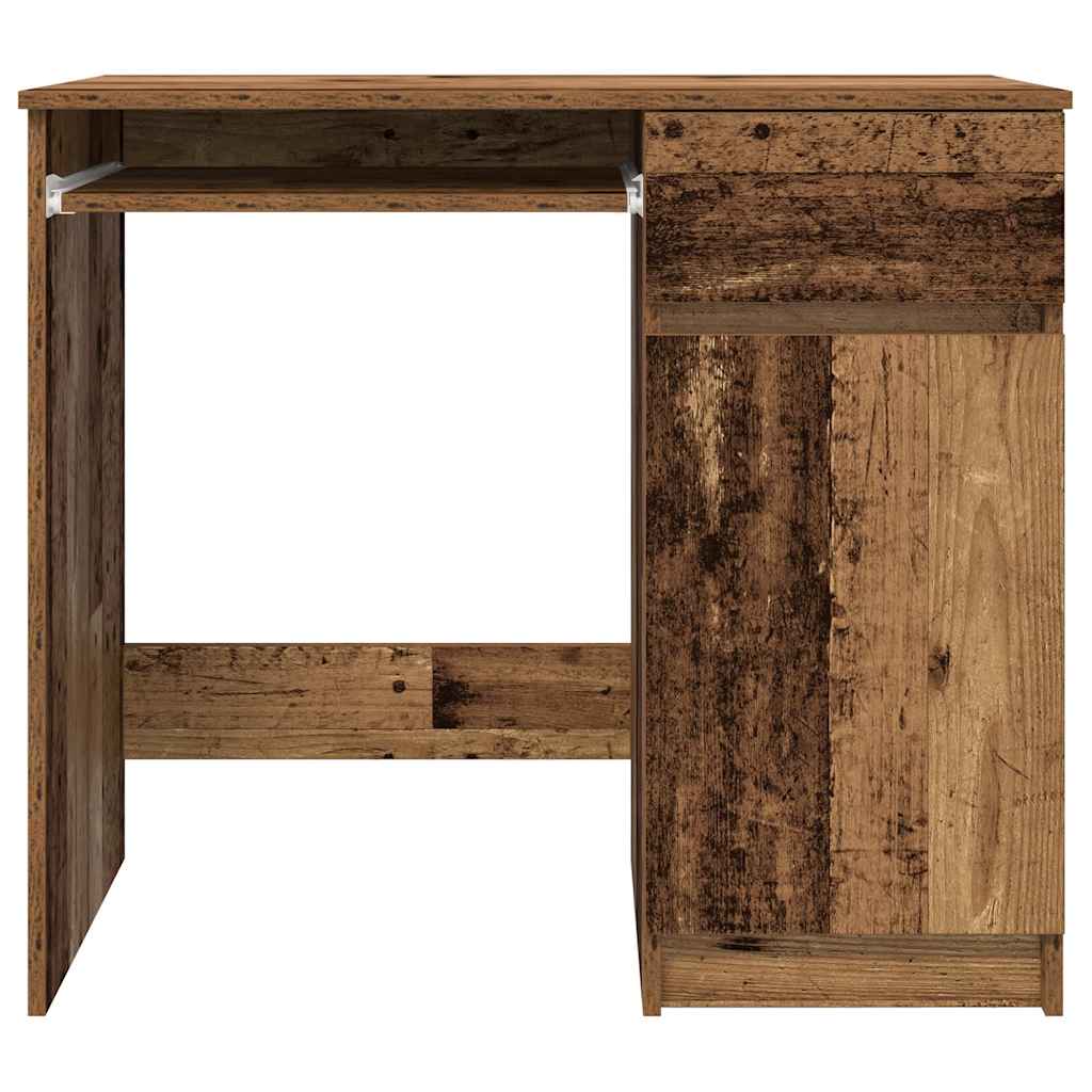Skrivebord gammelt tre 86x49x76 cm konstruert tre