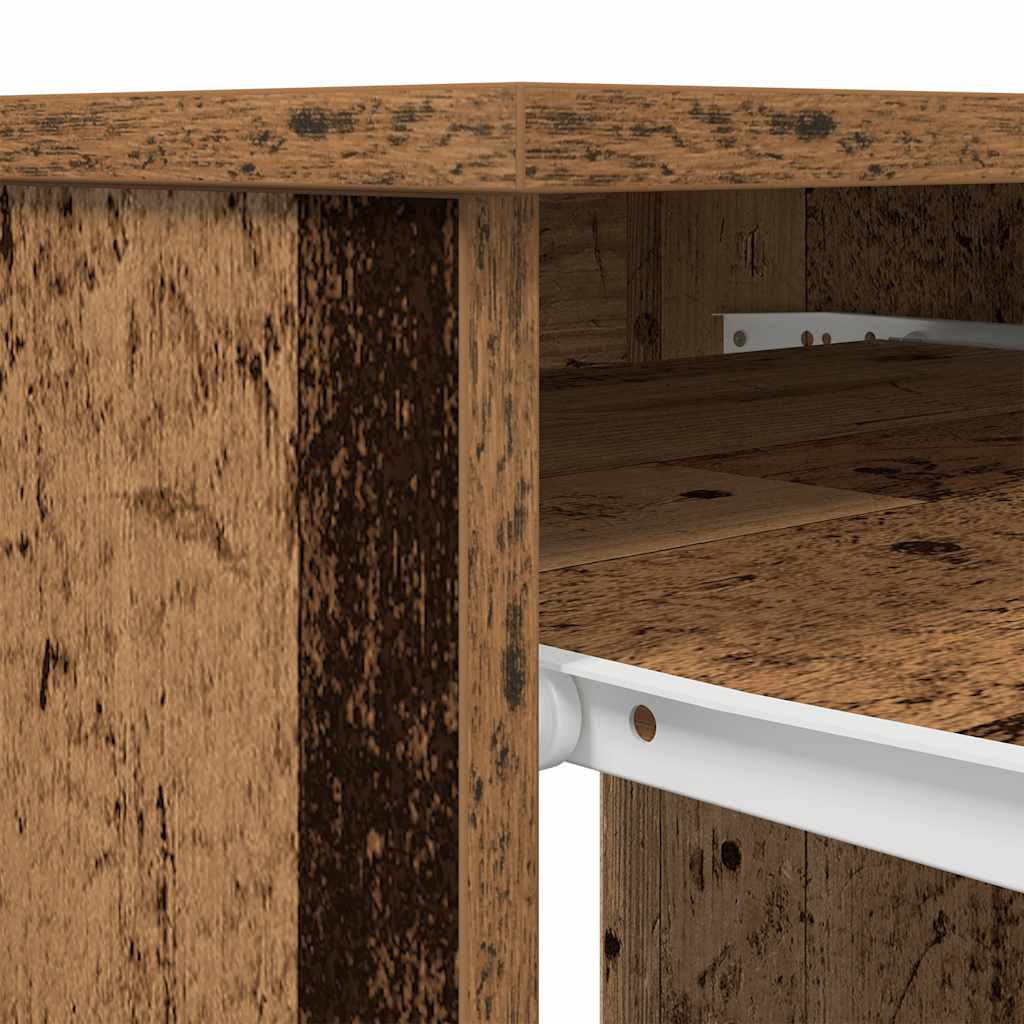 Skrivebord gammelt tre 86x49x76 cm konstruert tre