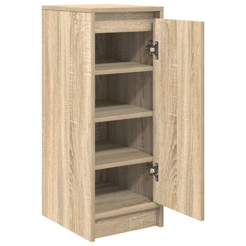 Skoskap sonoma eik 29,5x34x76 cm konstruert tre