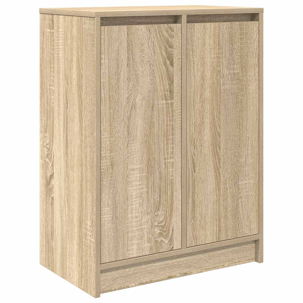 Skoskap sonoma eik 57x34x76 cm sponplate