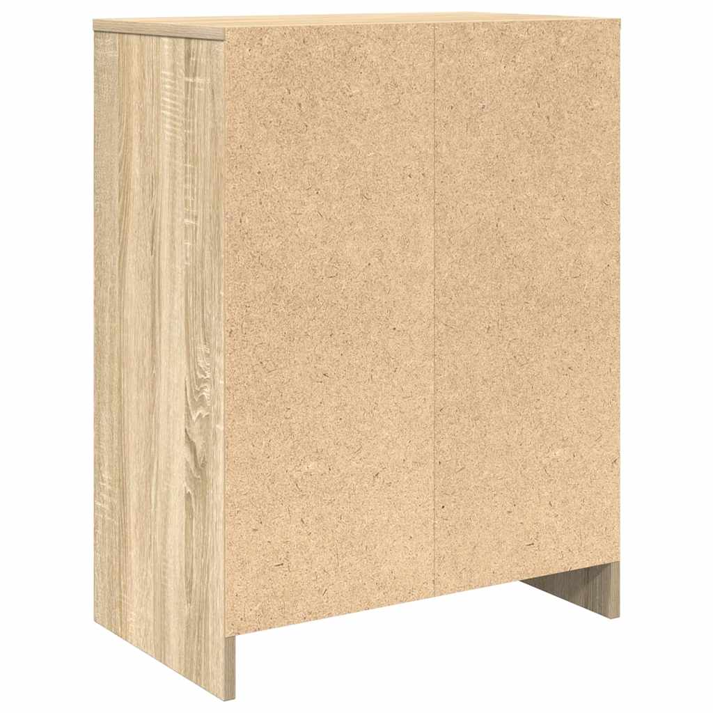 Skoskap sonoma eik 57x34x76 cm sponplate
