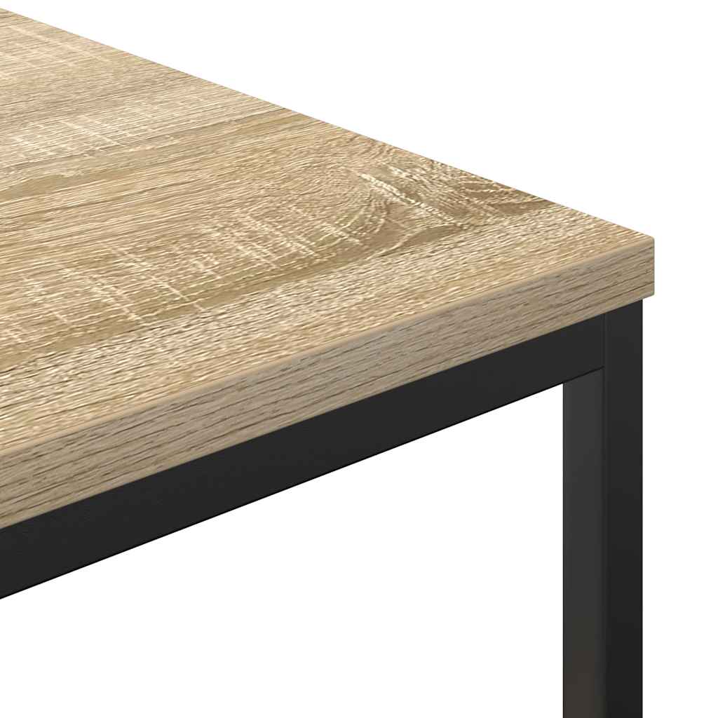 Baderomsskap med hyller sonoma eik 76,5x35x95 cm vidaXL
