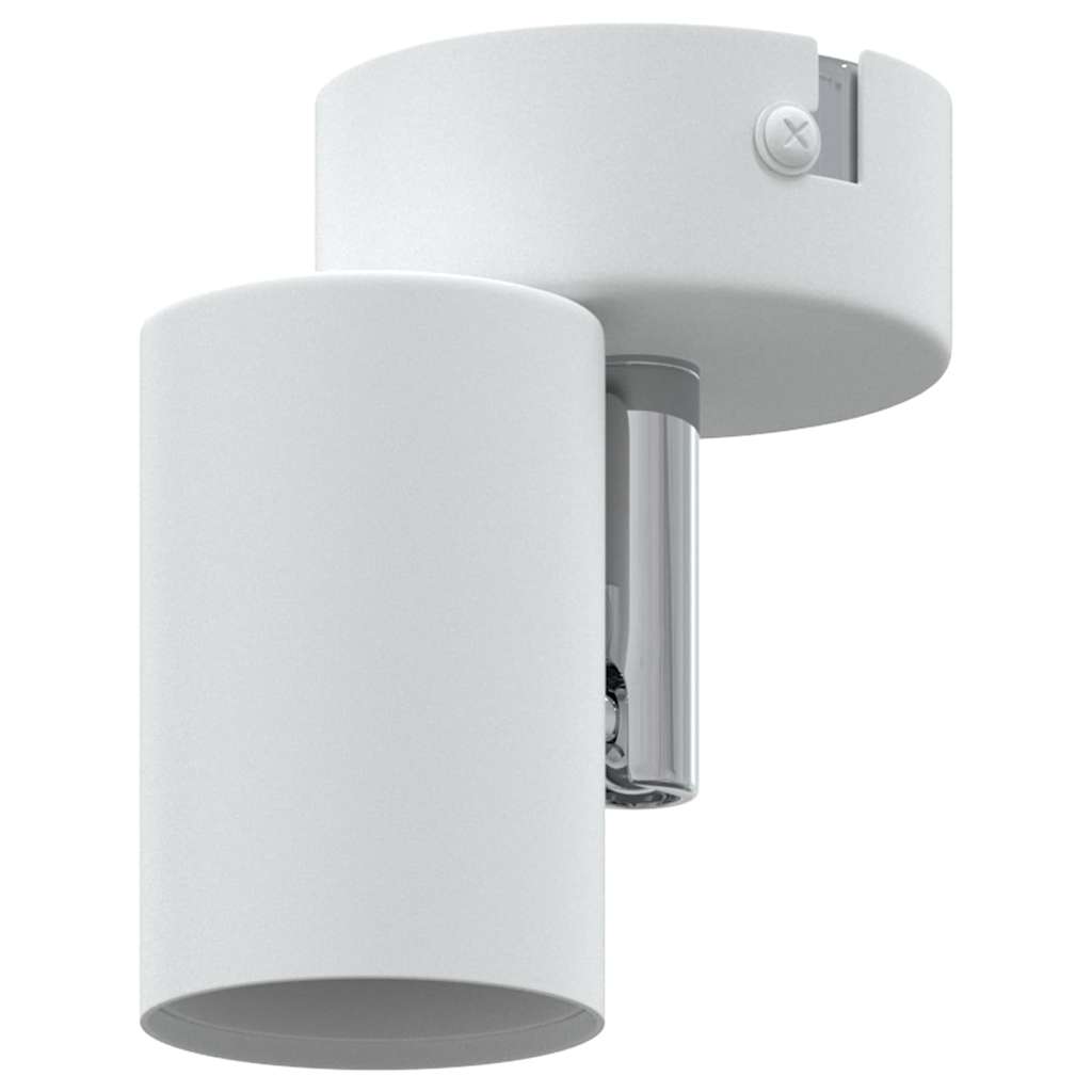 Takspot med søkelys Hvit 6,5 x 6 x 11,5 cm Metall