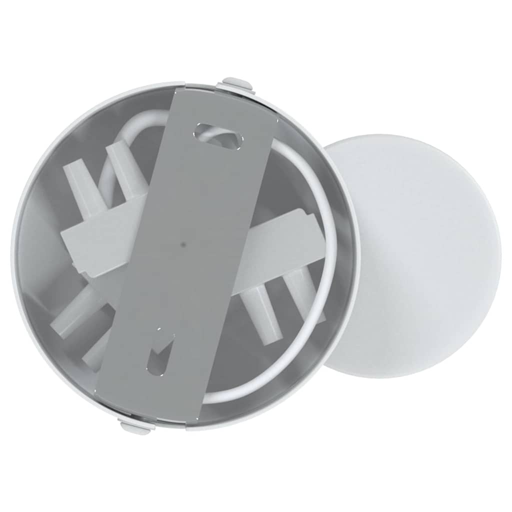 Takspot med søkelys Hvit 6,5 x 6 x 11,5 cm Metall