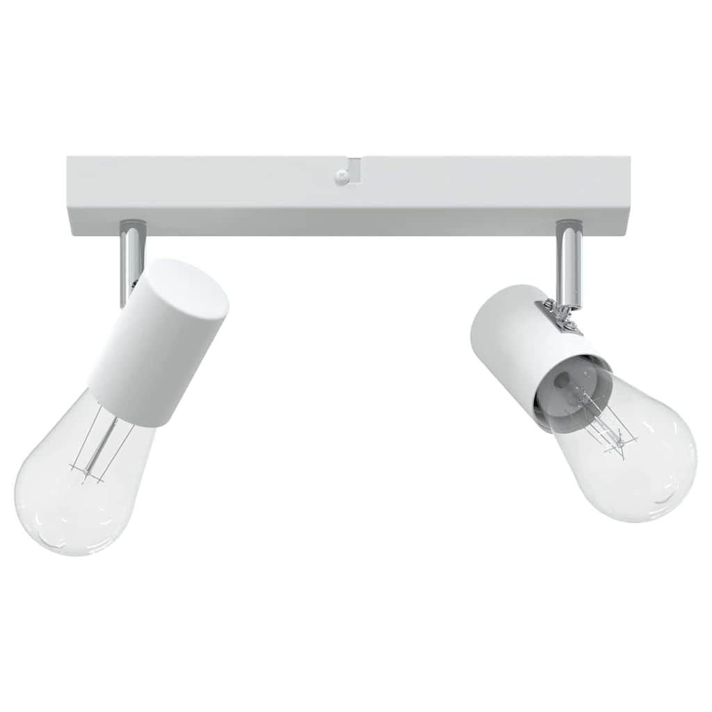 Takspot med søkelys Hvit 26 x 6,5 x 11,5 cm Metall