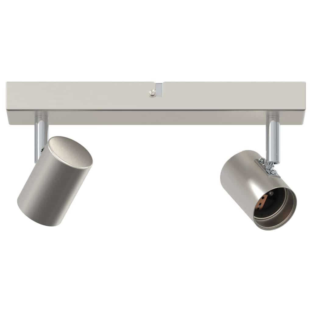Takspot med søkelys Nikkel 26 x 6,5 x 11,5 cm Metall
