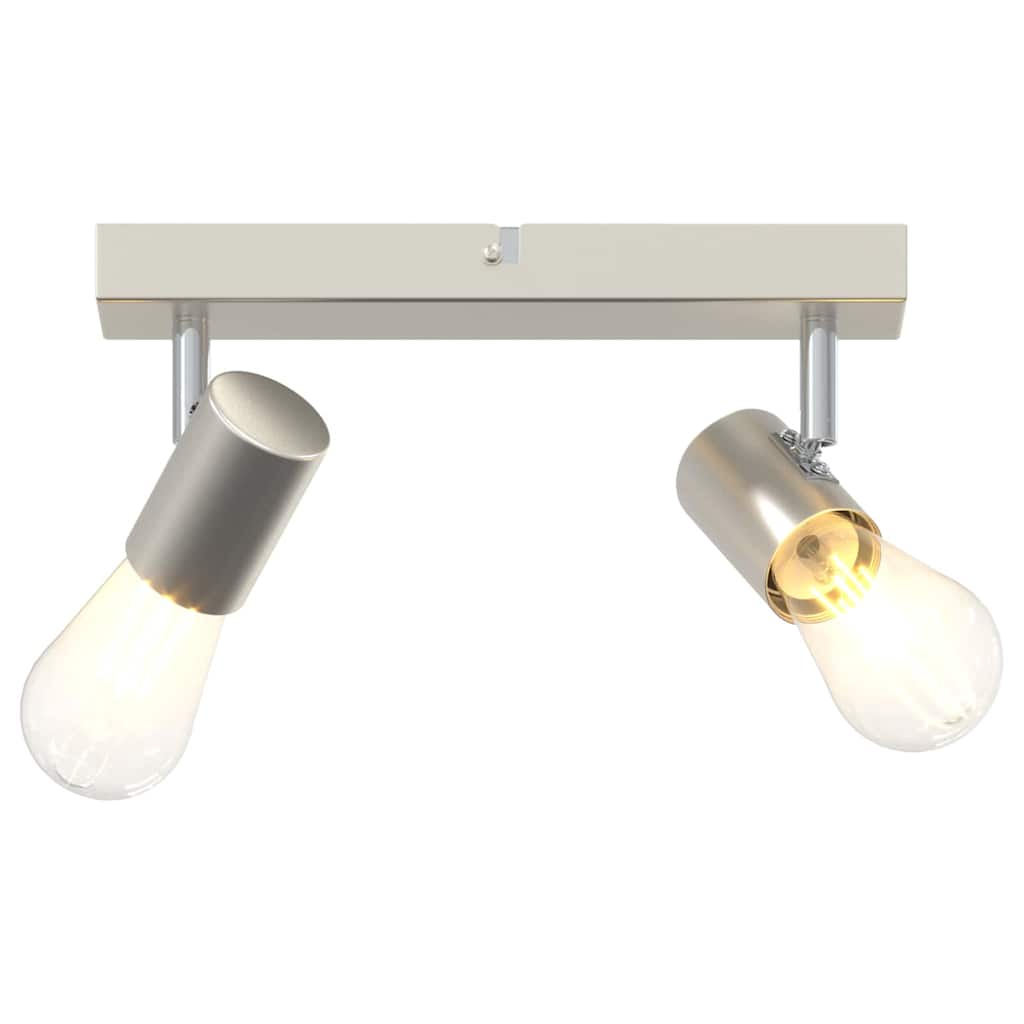 Takspot med søkelys Nikkel 26 x 6,5 x 11,5 cm Metall