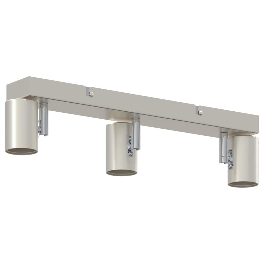 Takspot med søkelys Nikkel 38 x 6,5 x 11,5 cm Metall