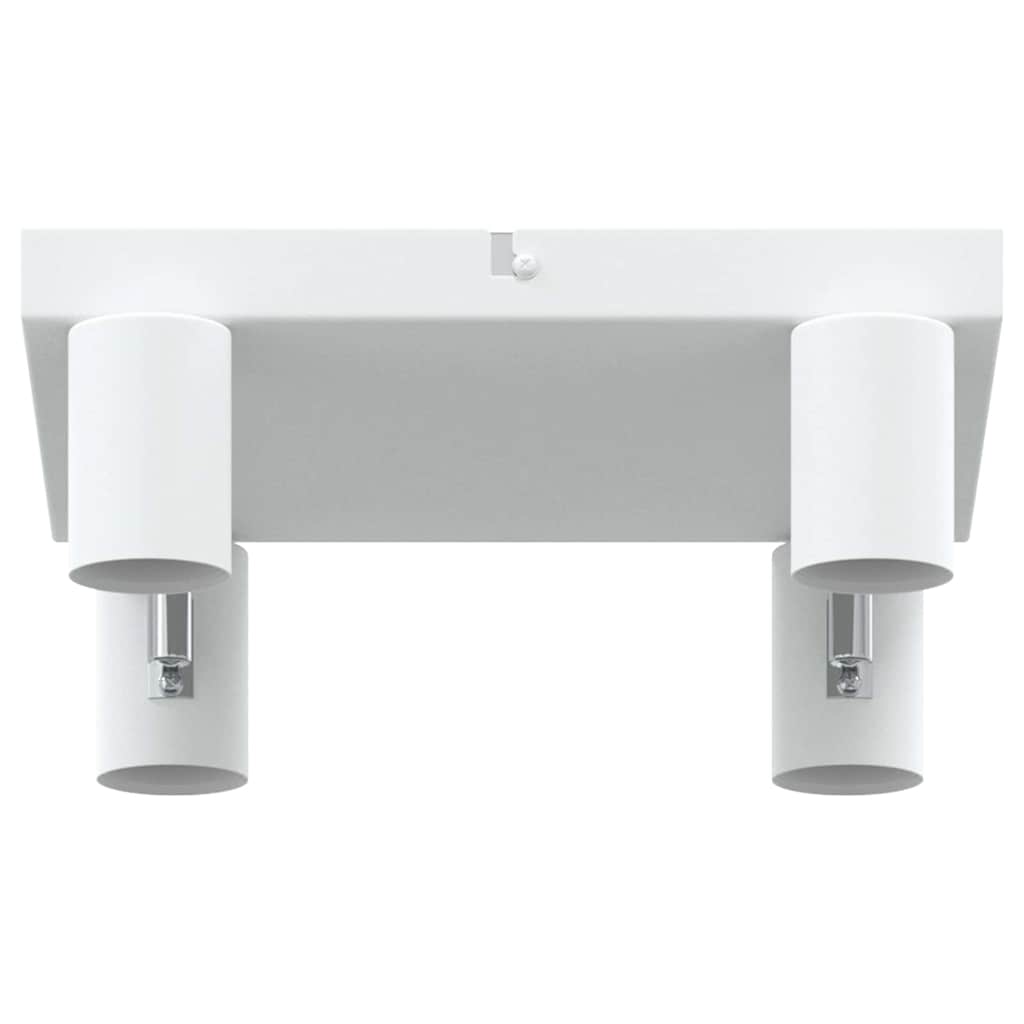 Takspot med søkelys Hvit 26,5 x 26 x 11,5 cm Metall