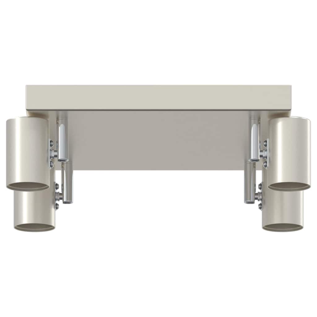 Takspot med søkelys Nikkel 26,5 x 26 x 11,5 cm Metall