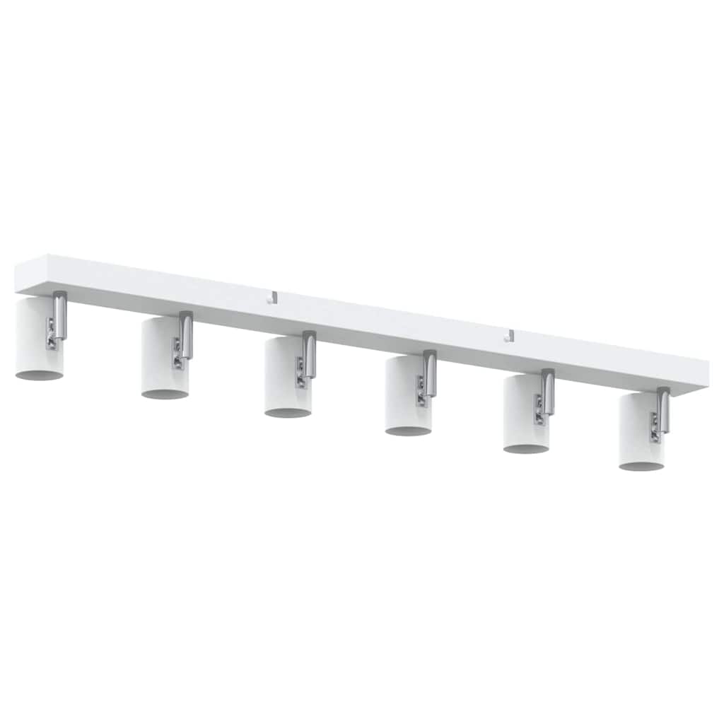Takspot med søkelys Hvit 73 x 6,5 x 11,5 cm Metall