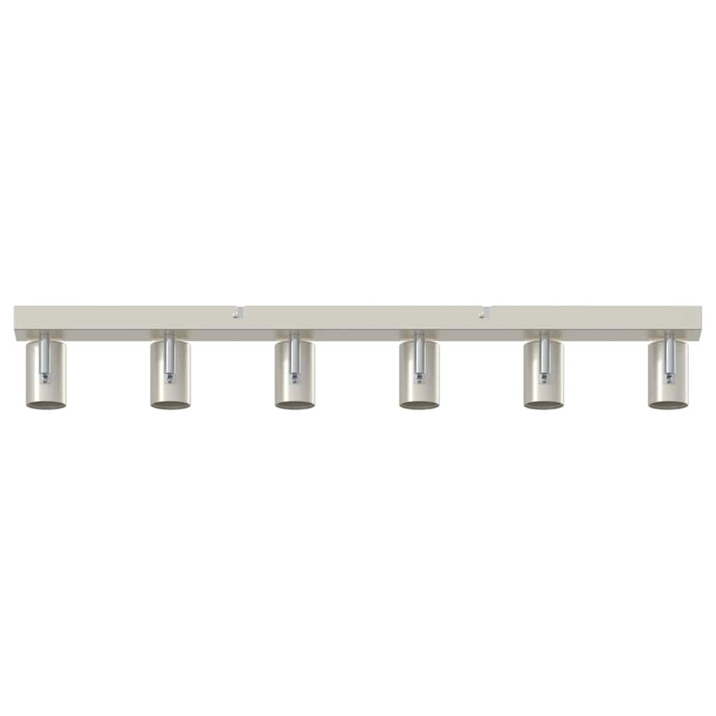 Takspot med søkelys Nikkel 73 x 6,5 x 11,5 cm Metall