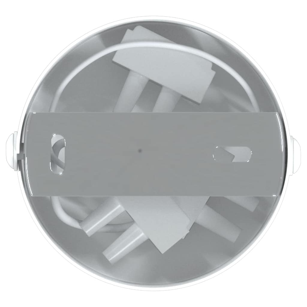 Takspot med søkelys Hvit 6 x 6 x 16 cm Metall