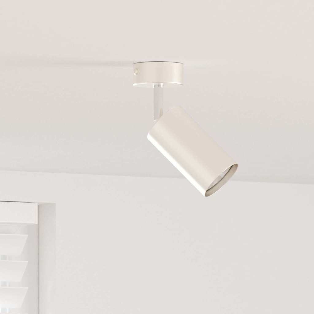 Takspot med søkelys Nikkel 6 x 6 x 16 cm Metall