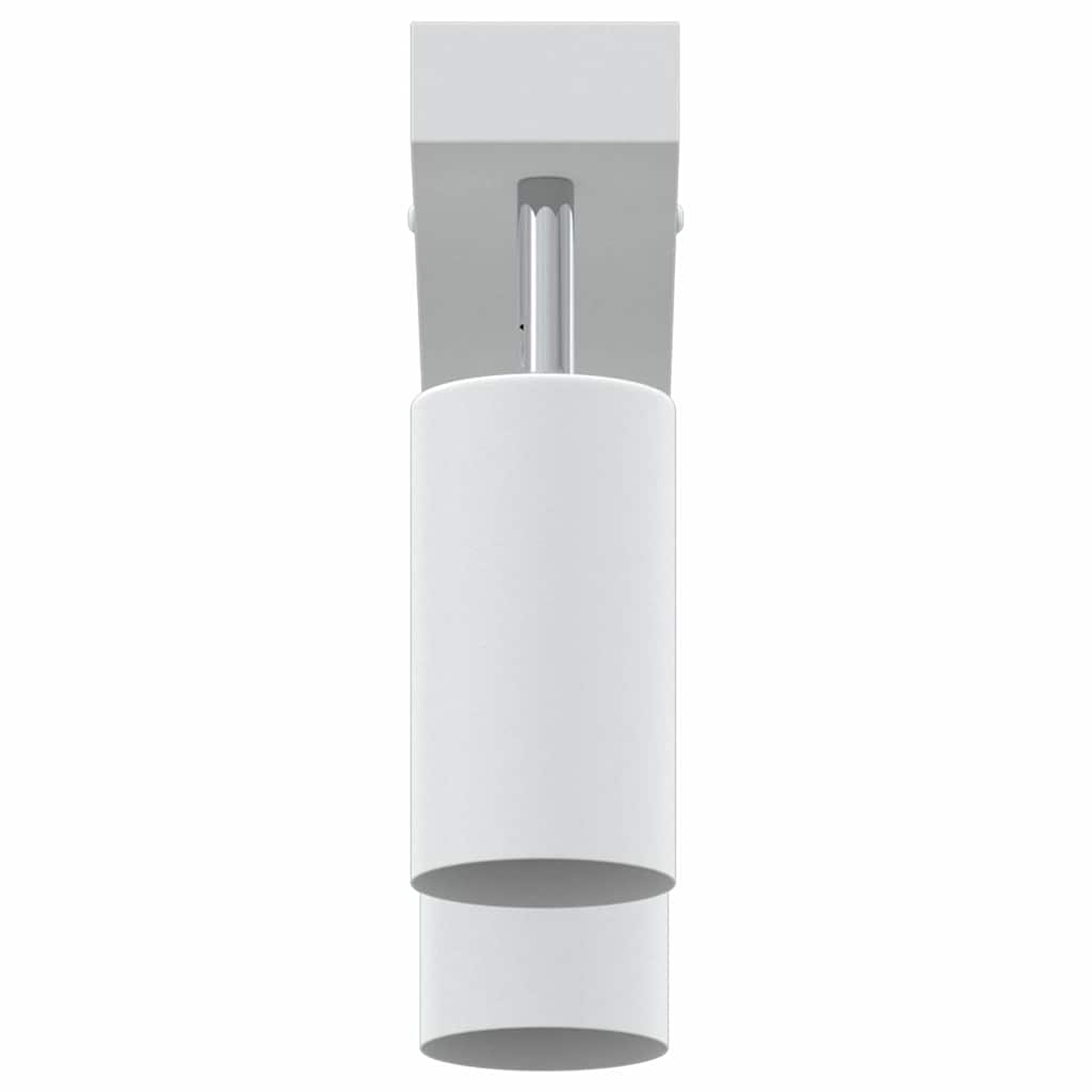 Takspot med søkelys Hvit 26 x 6 x 16 cm Metall vidaXL