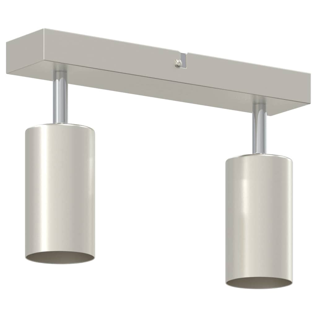 Takspot med søkelys Nikkel 26 x 6 x 16 cm Metall