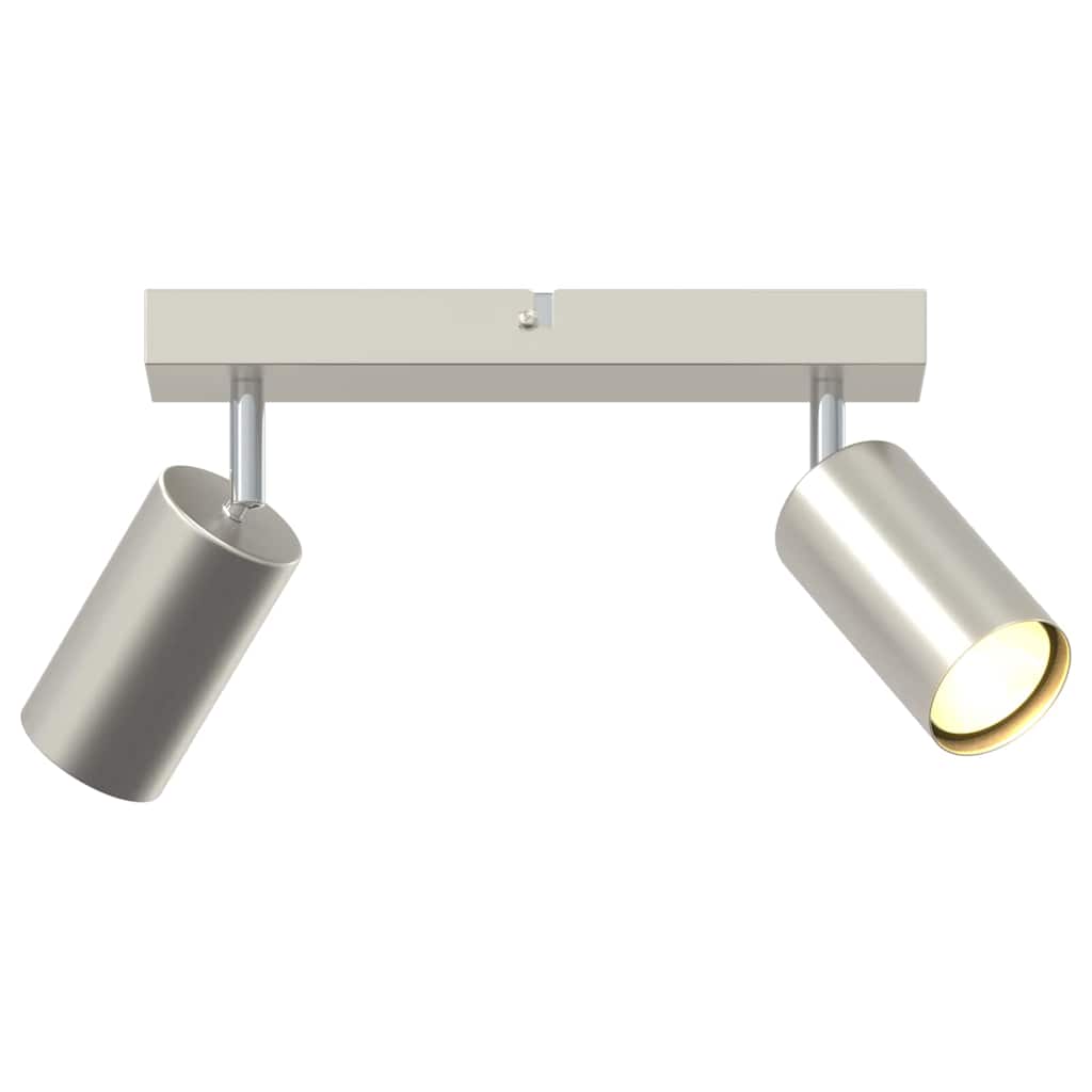 Takspot med søkelys Nikkel 26 x 6 x 16 cm Metall