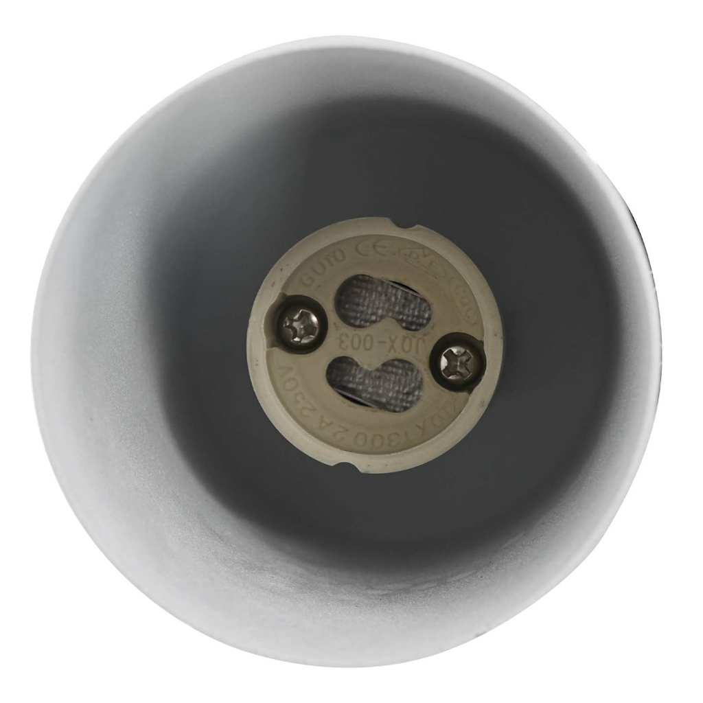 Takspot med søkelys Hvit 38 x 6 x 16 cm Metall
