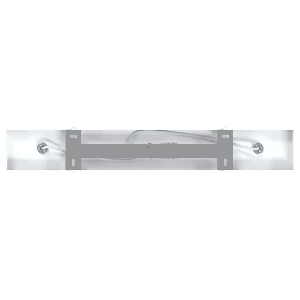 Takspot med søkelys Hvit 38 x 6 x 16 cm Metall