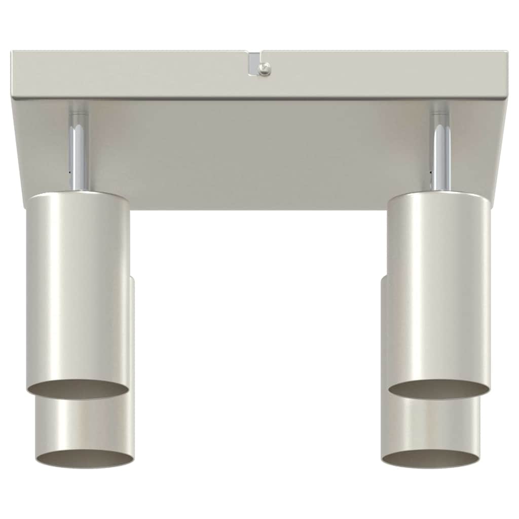 Takspot med søkelys Nikkel 26 x 26 x 16 cm Metall