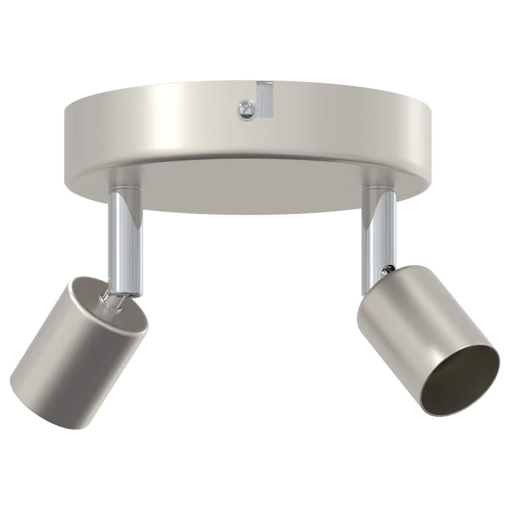 Takspot med søkelys Nikkel 12 x 8 cm Stål