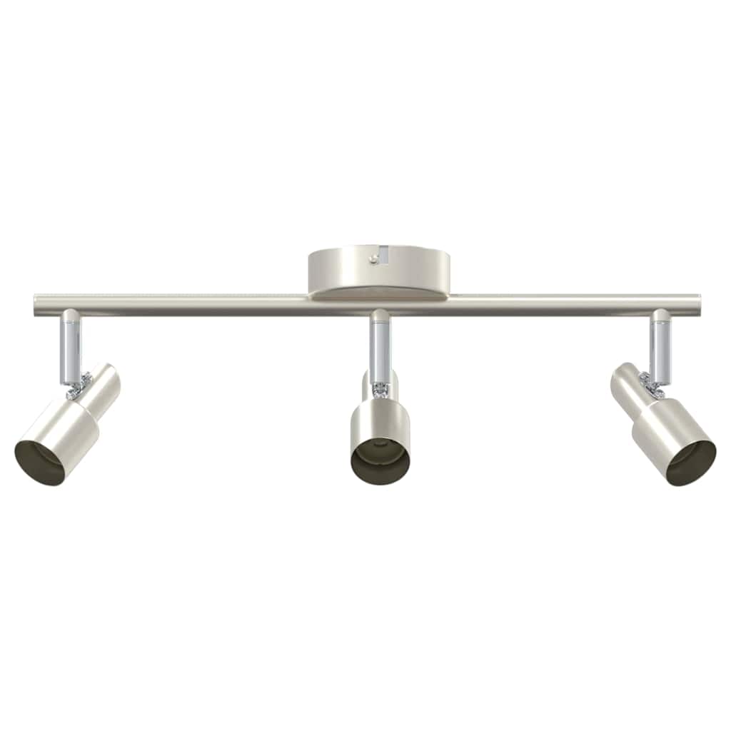 Takspot med søkelys Nikkel 39 x 10,5 x 10,5 cm Stål