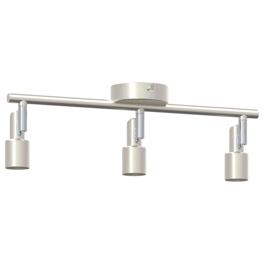 Takspot med søkelys Nikkel 39 x 10,5 x 10,5 cm Stål