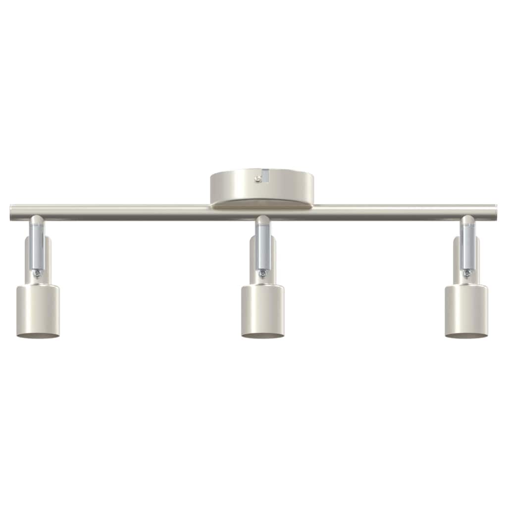 Takspot med søkelys Nikkel 39 x 10,5 x 10,5 cm Stål