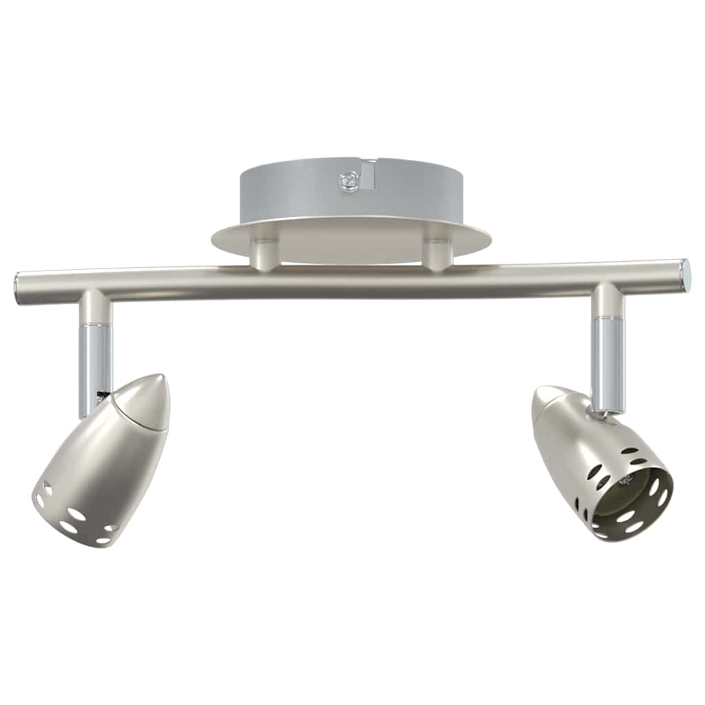 Takspot med søkelys Nikkel 27 x 10 x 12 cm Metall
