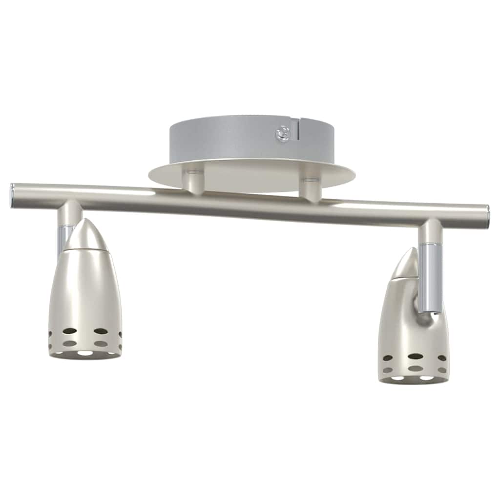 Takspot med søkelys Nikkel 27 x 10 x 12 cm Metall