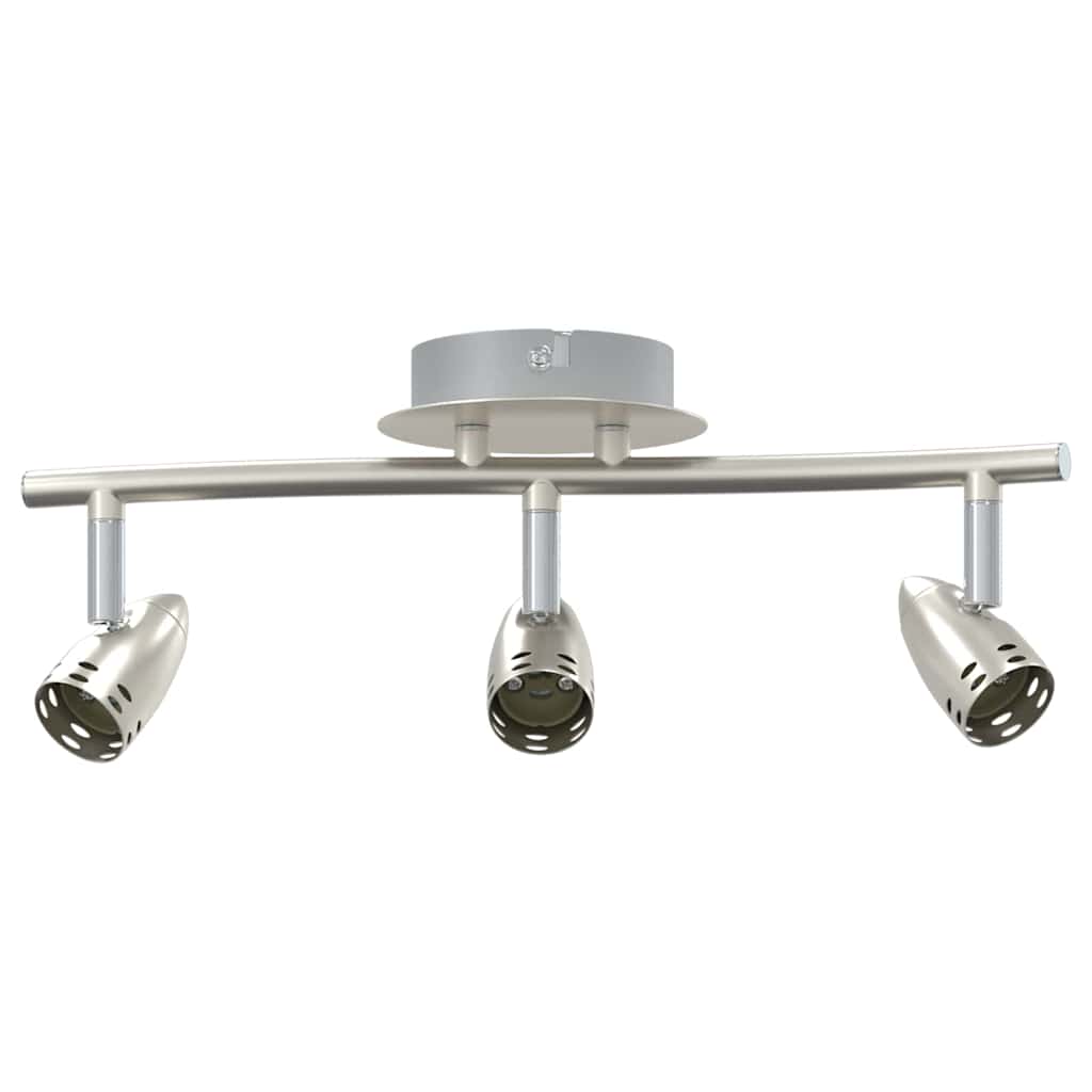 Takspot med søkelys Nikkel 36,5 x 10 x 12,5 cm Metall