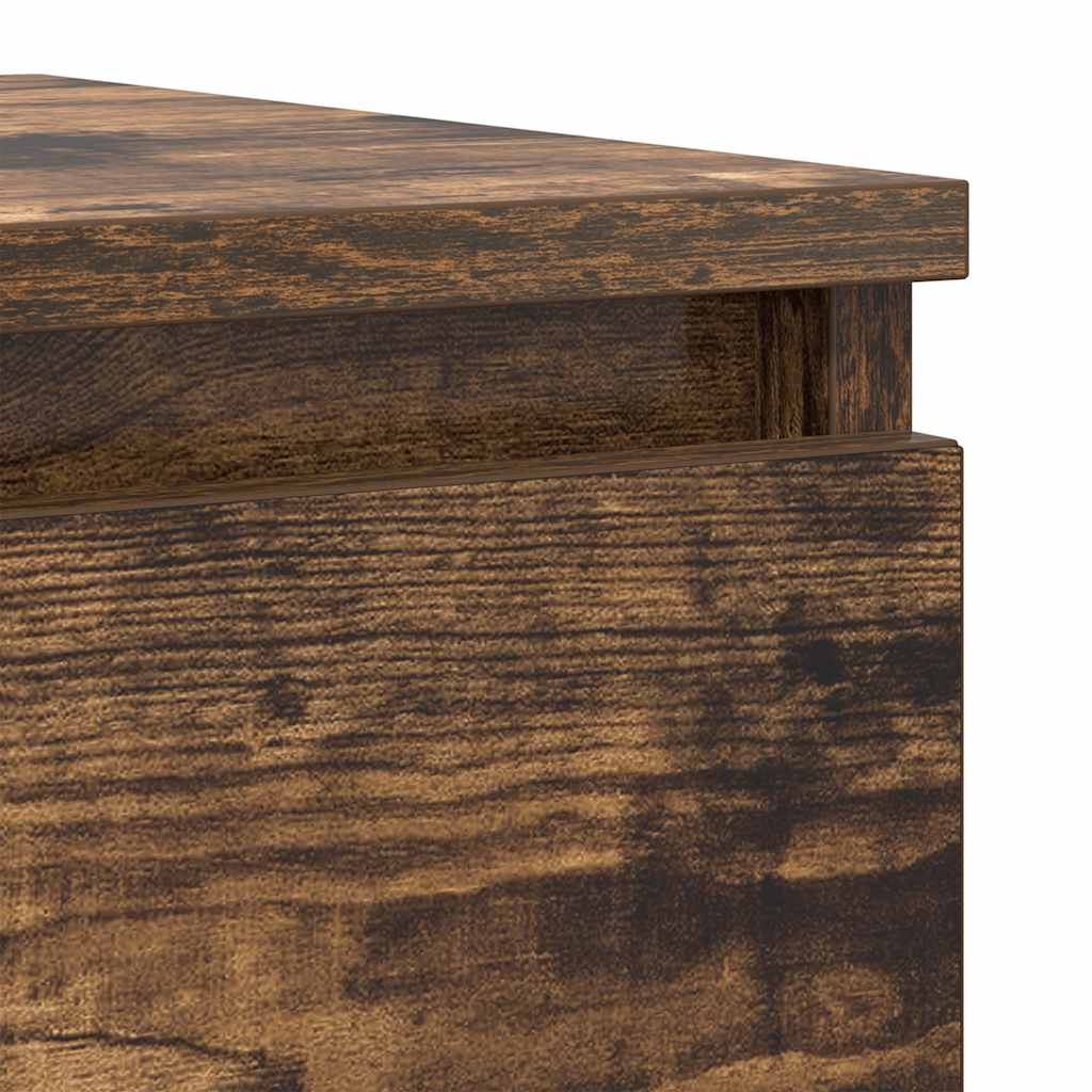 Skjenk røkt eik 100x35x76 cm konstruert tre