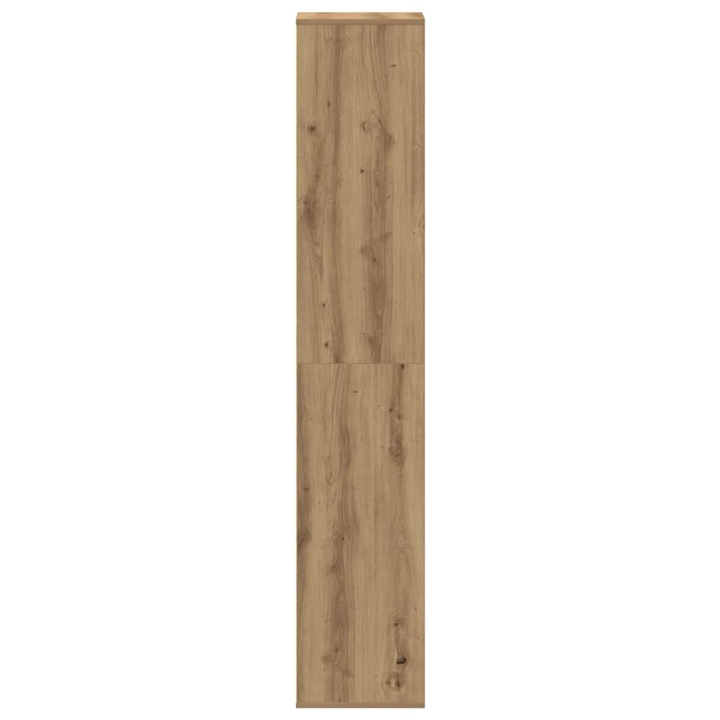 Skohylle artisan eik 54x34x183 cm konstruert tre